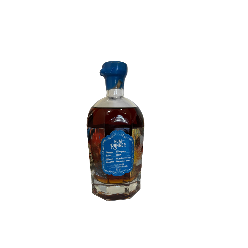 Rum Runner Foursquare 15 ans 50cl 58,3° (finish mystère)