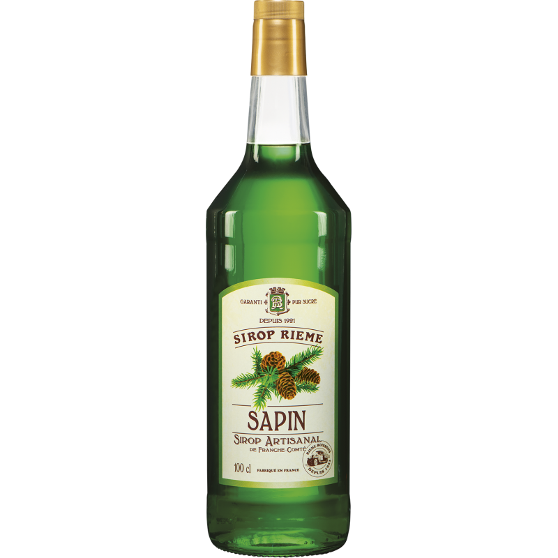 sirop de sapin rieme 1l franche comte