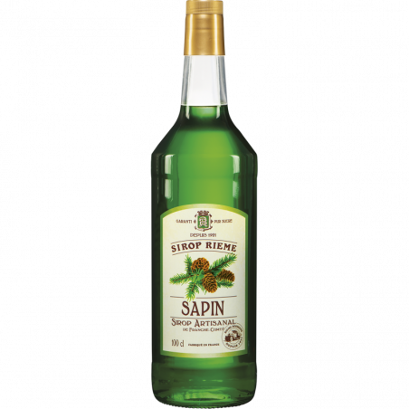 sirop de sapin rieme 1l franche comte