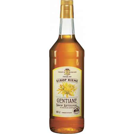 Sirop Gentiane Rième 1L