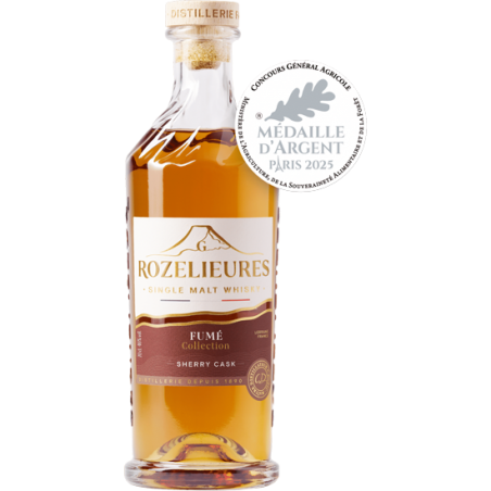 Whisky Rozelieures Collection Fumé 46 Single Malt 70 cl