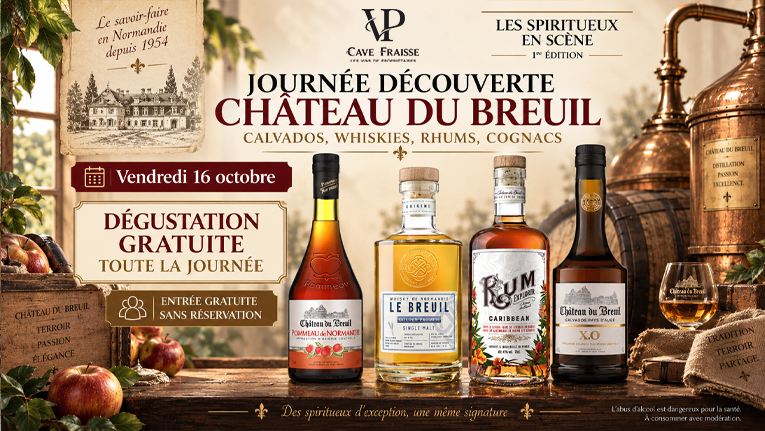 Journée Château du Breuil à la Cave Fraisse, Audincourt, le 16 octobre 2026